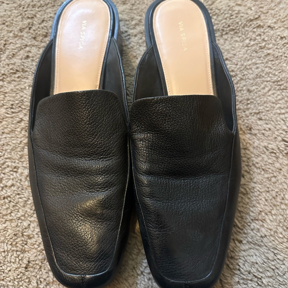Black mules